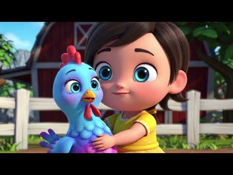 Chicky and the Yellow Dress Girl 🐥✨ | Fun Chicken Song for Toddlers | Kids Songs