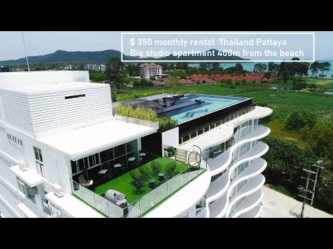$350 Monthly rental - Pattaya Thailand budget apartments hotels condo