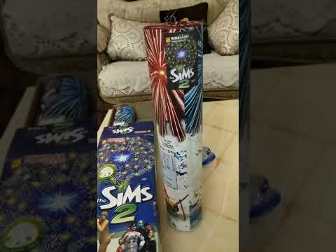 Sims 2 sky shot - sonny vinayaga fireworks #skyshot #crackerguru