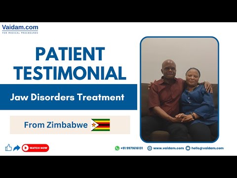 Happy Patient from Zimbabwe | Jaw Disorders Treatment in India