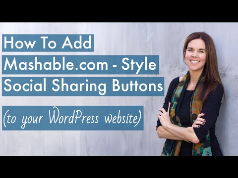 Add Mashable.com - Style Social Sharing Buttons (WordPress + Mashshare) - 2016