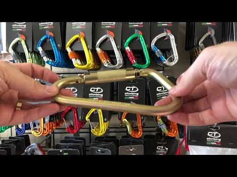ISC Fireman Steel Triple Lock Carabiner