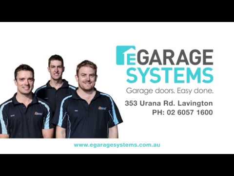 eGarage Systems Garage Doors Albury Wodonga