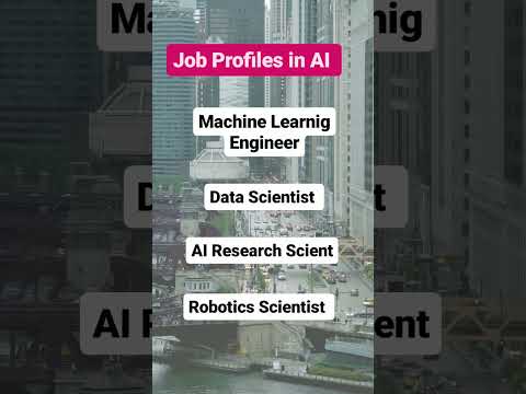 Here are a few Trending Job Roles in the field of AI | Job profiles in AI |#artificialintelligence