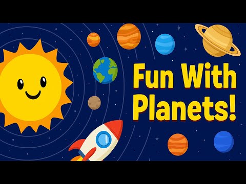 Learn about solar system | Fun Planet Facts for Kids