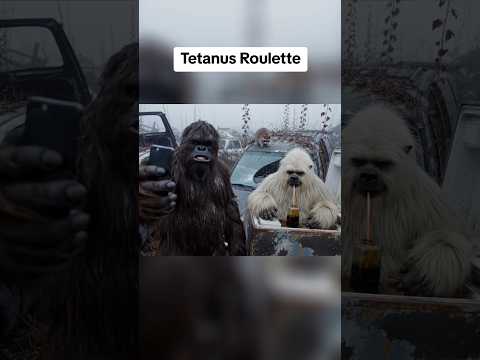 Tetanus Roulette | Bigfoot vlogs #bigfootvlog