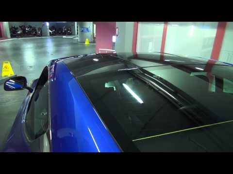 Aston Martin Vantage in a CARPARK