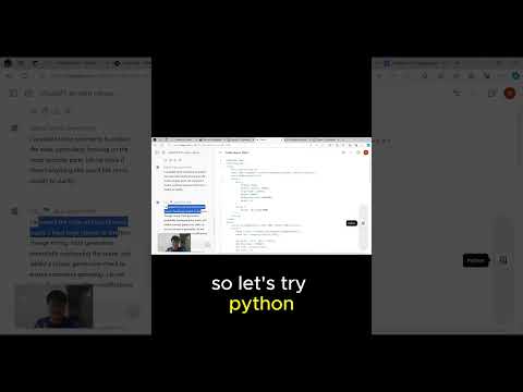 Convert HTML to Python with ChatGPT Canvas! #ai #chatgpt #python #html