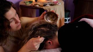 ASMR The Most Relaxing Reiki Session with Aromatherapy Oils & Gemstone Therapy