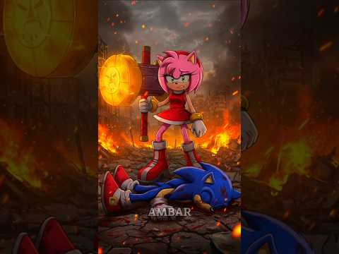 Sonic vs Silver, Shadow, Amy Rose #sonic #battle #shorts