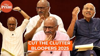 What we didn't show you in #CutTheClutter with Shekhar Gupta: Bloopers 2025