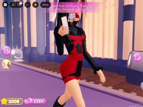 Playing Dress to Impress💗💖⭐️ (small winter update)