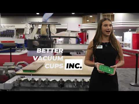 Better Vacuum Cups on the Felder Profit H08 at IWF