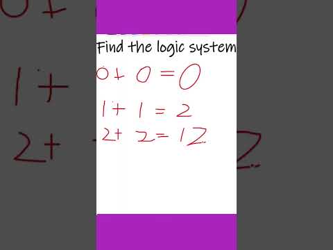 find the logic system #iqtest #braintest #math #mathproblems #maths #brainteaser #brainteasers