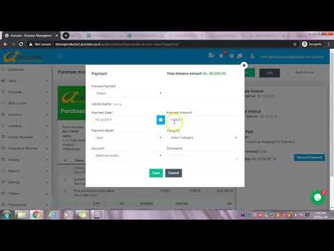 How to create Purchase invoice - Product based (Exclusive tax) in Accozen POS billing software ?