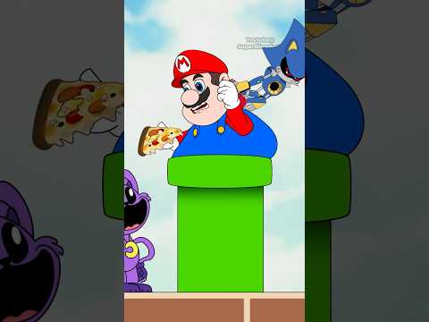 FAT SUPER MARIO STUCK IN PIPE #mario #supermario