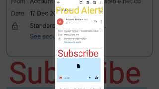 Fraud Alert! #fraudalert #shorts