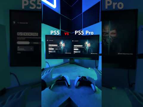 PS5 Pro vs PS5 Dishonored 2 Boot Up Test