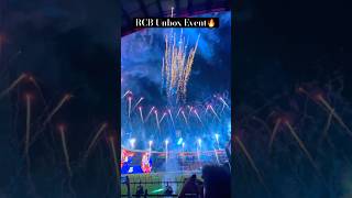 RCB Unbox event 2025 #rcb #rcbunboxevent #rcbunbox #viratkohli #chinnaswamystadium #fireworks #ipl