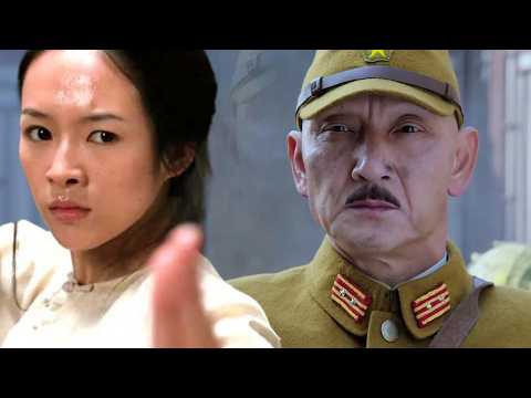 Her husband was killed by the Japanese army, and the kung fu girl was furious to avenge him!