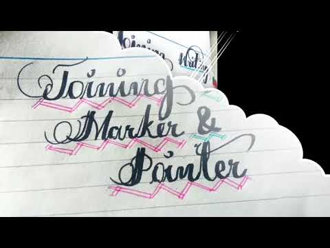 joining writing marker and pointer