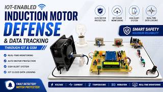 IoT-Based Induction Motor Protection & Fault Detection System#inductionmotors #motorprotection #iot