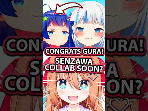 Neuro Reacts To Gura's Graduation [Gawr Gura Hololive EN] #vtuberclips #hololiveen
