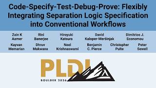 [PLDI'26] Code-Specify-Test-Debug-Prove: Flexibly Integrating Separation Logic Specification into(…)