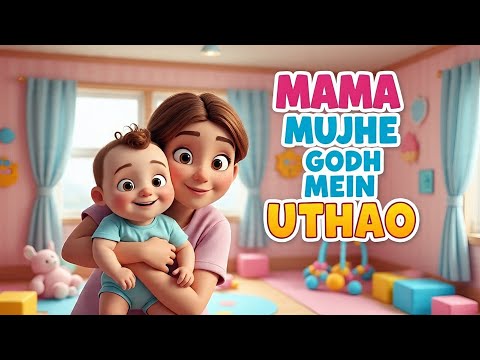 Mama Mujhe Godh Mein Uthao | Kids Poem | I Love Mama | Urdu Hindi Kids Rhymes | @DooDahDoo