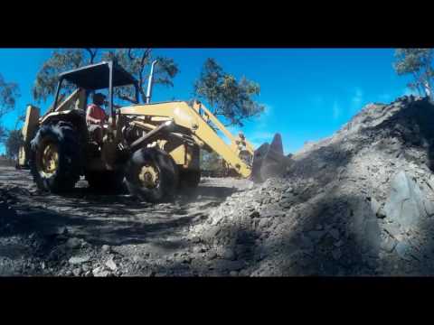 Small scale gold mining, classic!