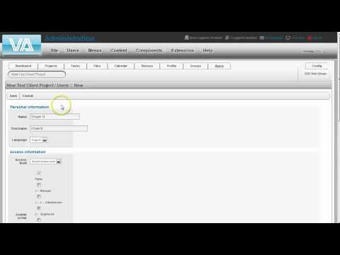 Add Project and Files to Projectfork