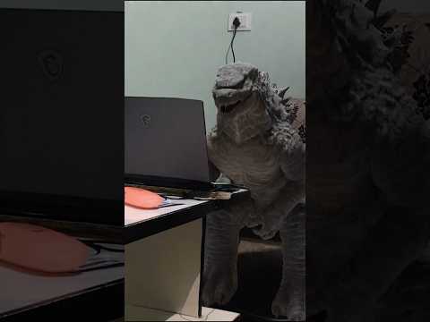 Godzila woking #shorts #godzilla