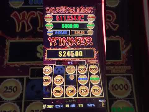 Finally a #dragonlink #trifecta major mini minor on $5 bet…not bad at all