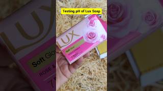 **SHOCKED** Testing pH of Lux Soap #phtesting #phtest #luxsoap #lux #kfashiongroup #shorts #viral