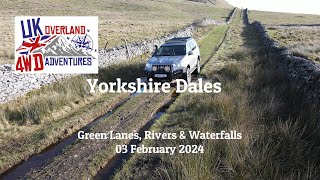 Green Laning UK - Yorkshire Dales 4x4 Adventure: Green Lanes, Streams and Waterfalls #offroad