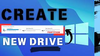 How to Create Partition in Windows 10 & Windows 11 Create New Drive (Easy Tutorial)
