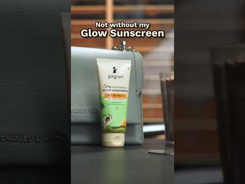 NEW LAUNCH | Pilgrim Glow Sunscreen | Glowing Skin#shorts#sunscreen#viral