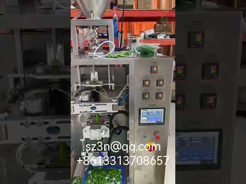 Round corner back sealing special-shaped bag liquid packaging machine圆角背封异形袋液体包装机，圆角背封液体自动包装机