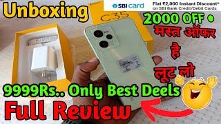 Realme C35 Unboxing, First Look & review ! Realme C35 price, specifications
