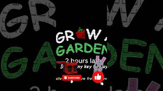 rabbit update in grow a garden 🐰🌚💀 #roblox #growagarden #growagardencode