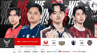 🔴 LIVE | MPL ID S17 | Regular Season Day 1 Week 9 | English