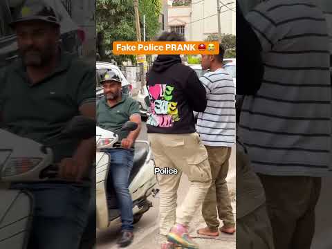 Fake Police Prank!!🚨🚨