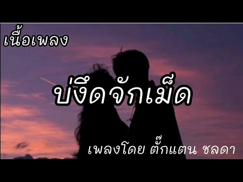 บ่งึดจักเม็ด -​ ตั๊กแตน ชลดา [เนื้อเพลง]​