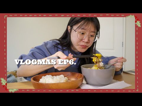 VLOGMAS ep.6 ☃️ 從來沒吃過的韓式牛肉豆腐鍋 🫕