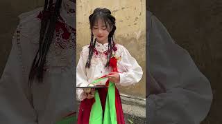 beauty潮汕美女，潮汕打鈸美少女，可爱！#teochew #潮汕 #美女#潮汕女孩#潮汕营标旗