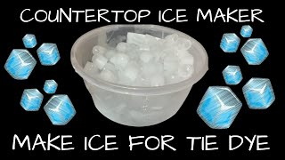 How To Tie Dye: Countertop Ice Maker Review