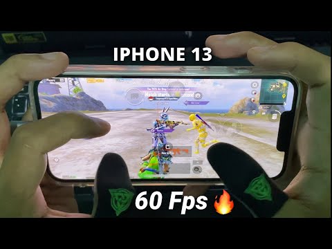 IPHONE 13 TEST PUBG MOBILE IN 2025 | Smooth+60Fps🔥🔥 Erangel Gameplay !!!