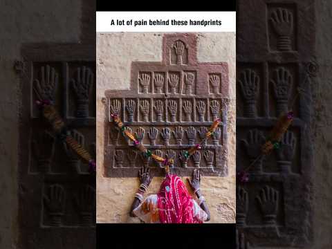 sati handprints #rajasthan #johar #marwar #jodhpur #rajasthaniclture