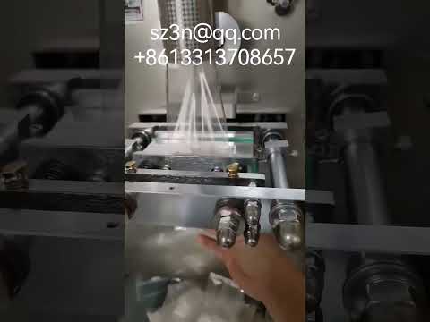 Washing powder small bag back-sealing packaging machine, back-sealing granule packaging machine