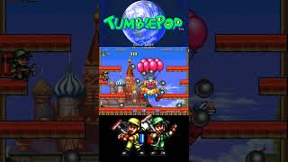 TUMBLEPOP  (Arcade) Clown Boss Battle #arcadechallenge #arcade